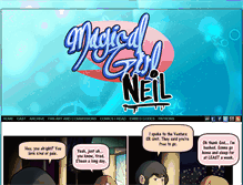 Tablet Screenshot of magicalgirlneil.com